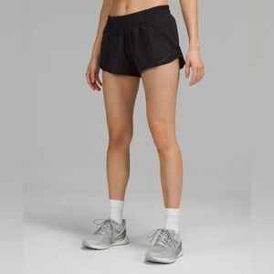 Lululemon Black Hotty Hot Shorts 2.5”